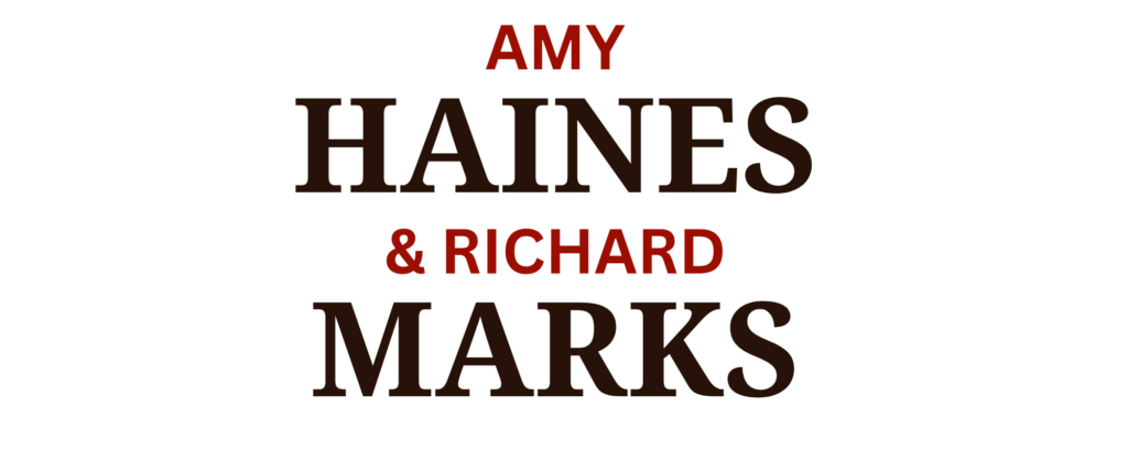Amy Haines and Richard Marks